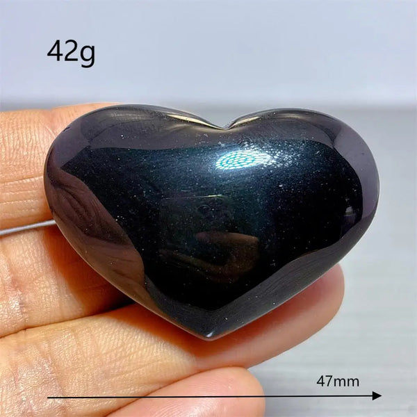 Black Obsidian Heart-ToShay.org