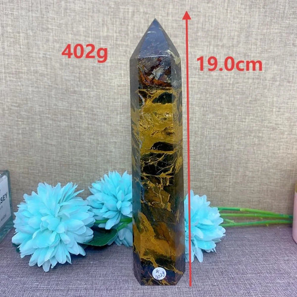 Smokey Pietersite Quartz Point-ToShay.org