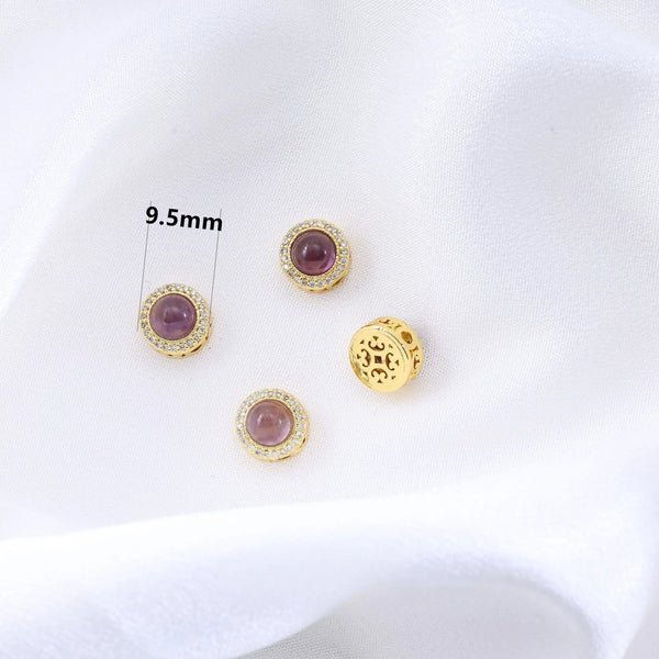 Gold Amethyst Beads-ToShay.org