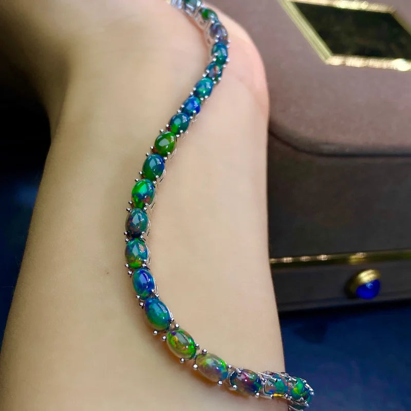 Rainbow Opal Bracelet-ToShay.org