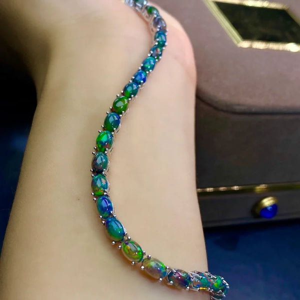 Rainbow Opal Bracelet-ToShay.org