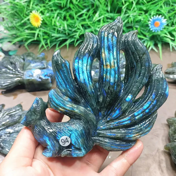 Blue Feldspar Fox-ToShay.org