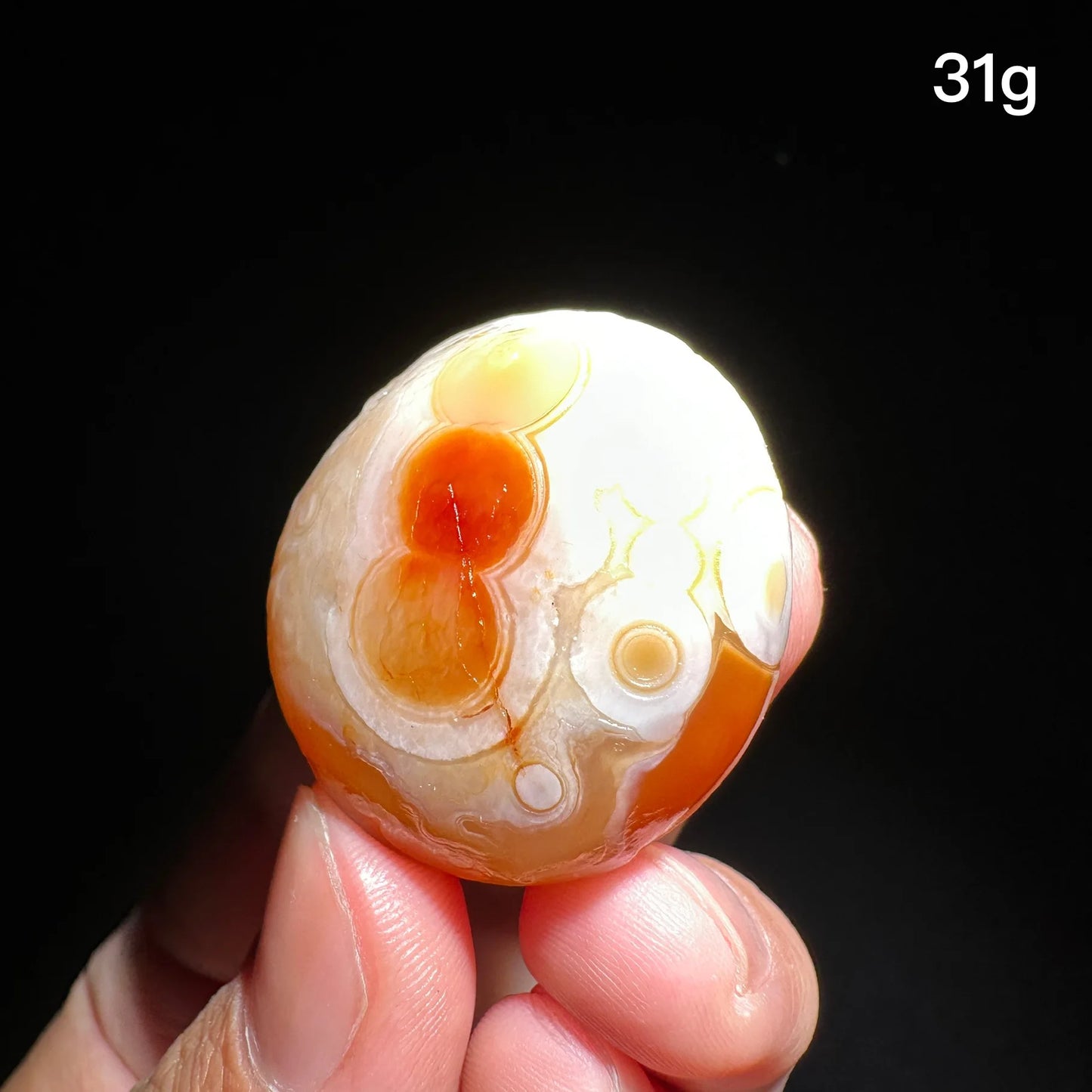 Orange Sardonyx Gobi Eye-ToShay.org