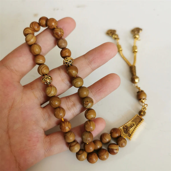 Wood Stone Prayer Beads-ToShay.org