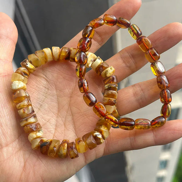 Yellow Amber Bracelet-ToShay.org