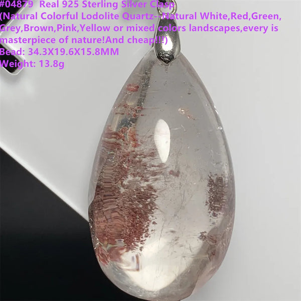 Black Rutilated Quartz Pendants-ToShay.org