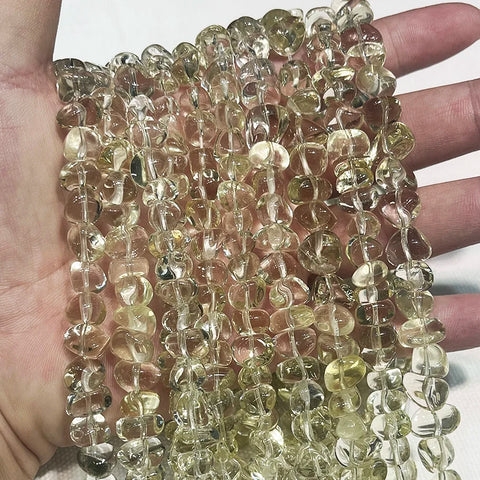 Yellow Lemon Crystal Beads-ToShay.org