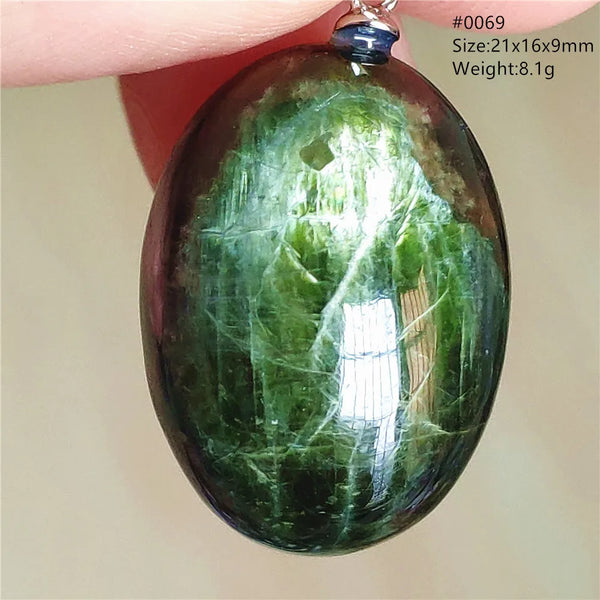 Green Diopside Pendant-ToShay.org