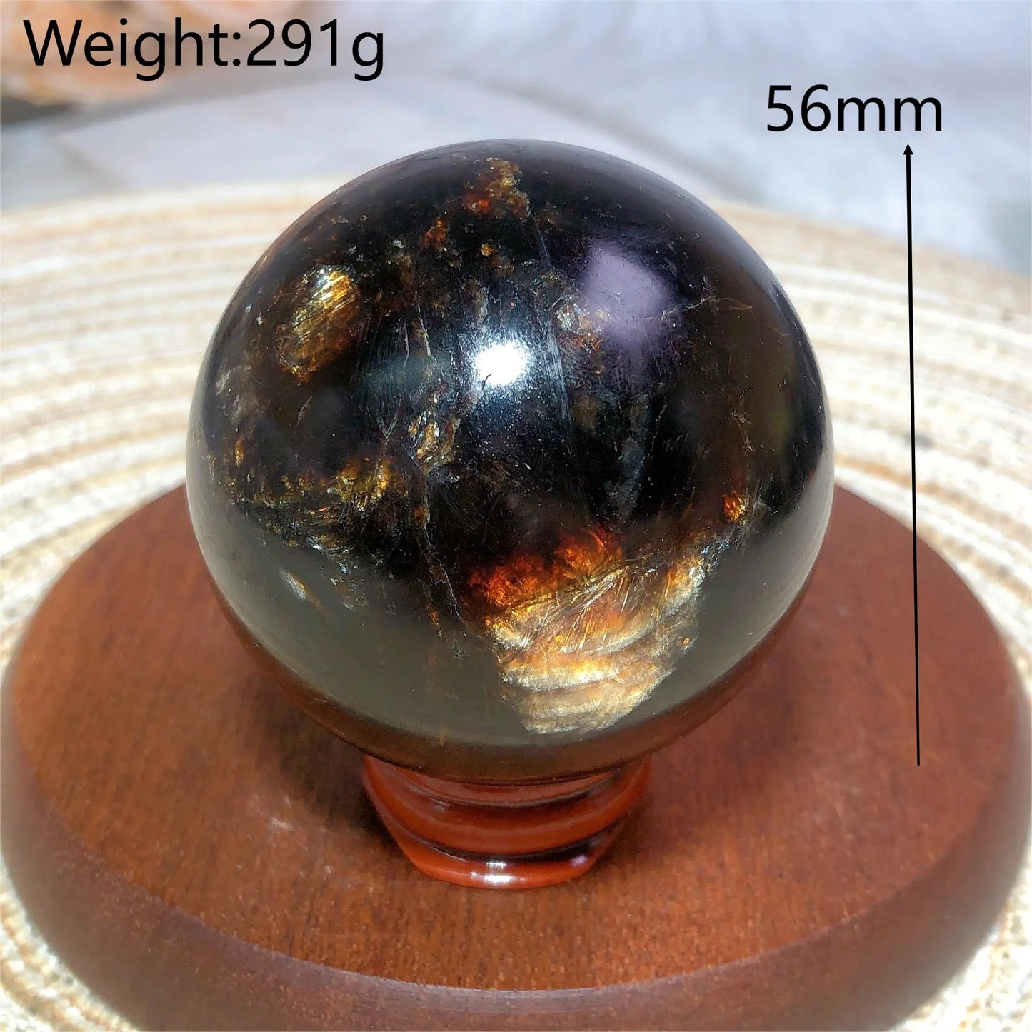 Gold Flash Phlogopite Balls-ToShay.org