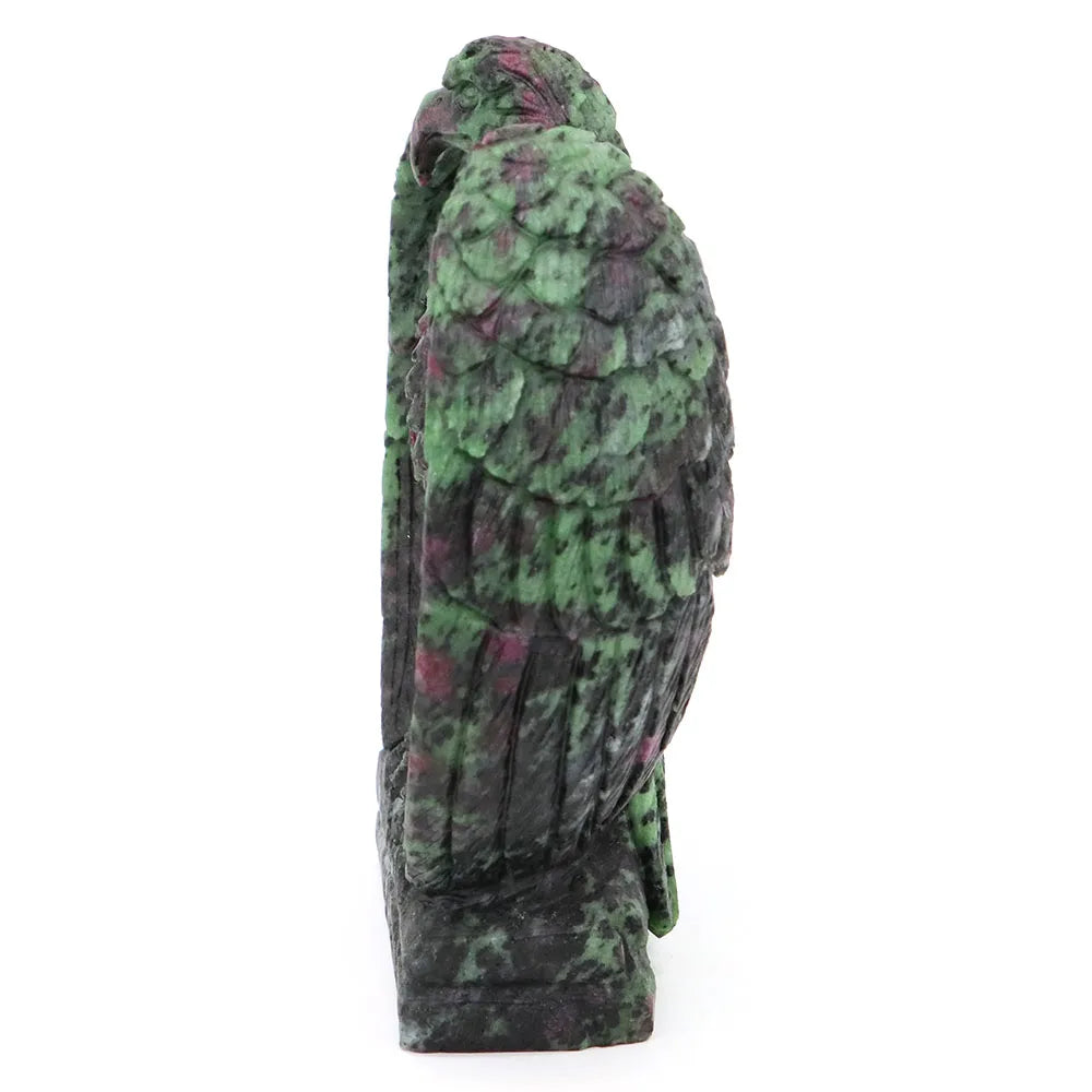 Green Ruby Zoisite Eagle-ToShay.org