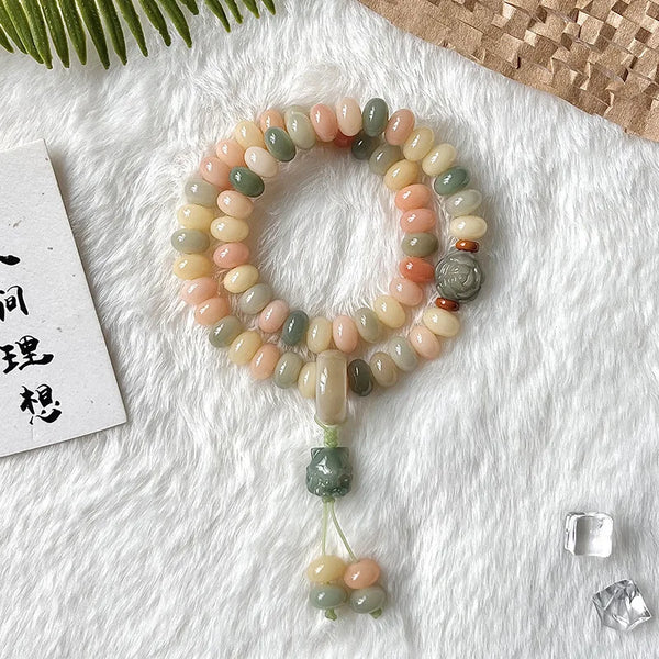 Rainbow Abacus Bodhi Beads-ToShay.org