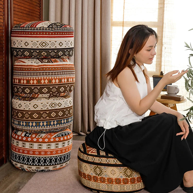 Moroccan Pouf Cover-ToShay.org
