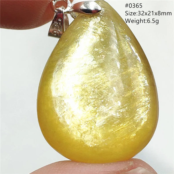 Gold Lepidolite Flash Pendant-ToShay.org