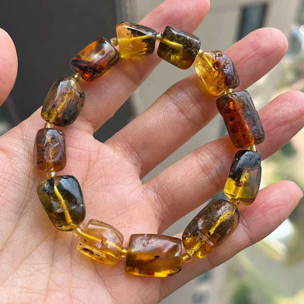 Yellow Amber Bracelet-ToShay.org