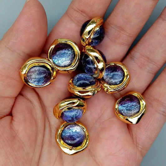 Purple Glass Beads-ToShay.org
