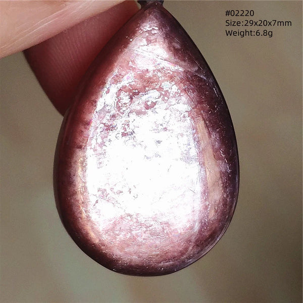 Purple Red Lepidolite Quartz-ToShay.org
