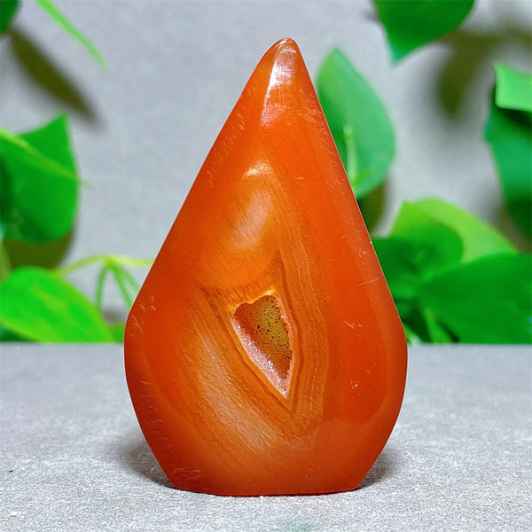 Orange Carnelian Crystal Torch-ToShay.org