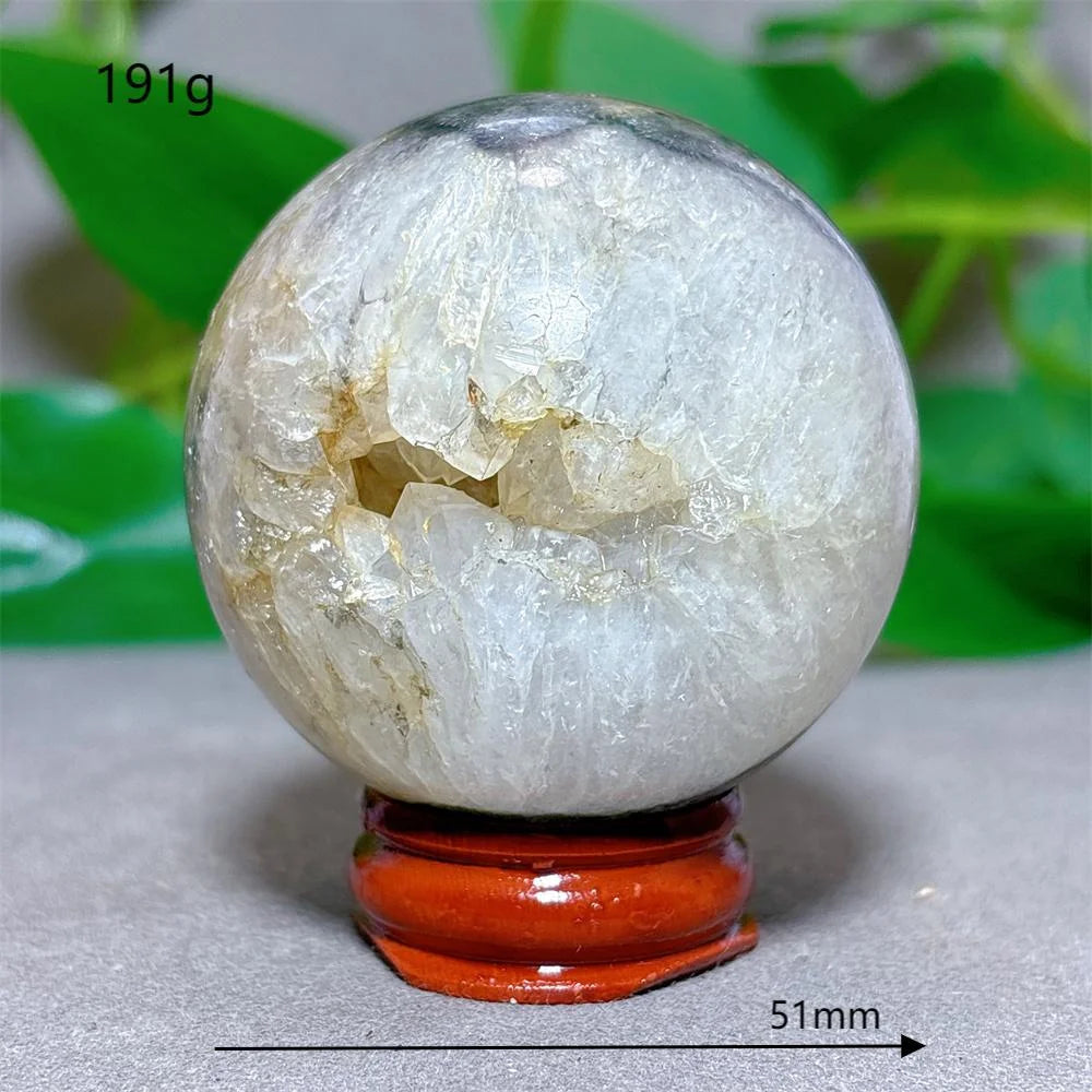 Black Silk Agate Ball-ToShay.org