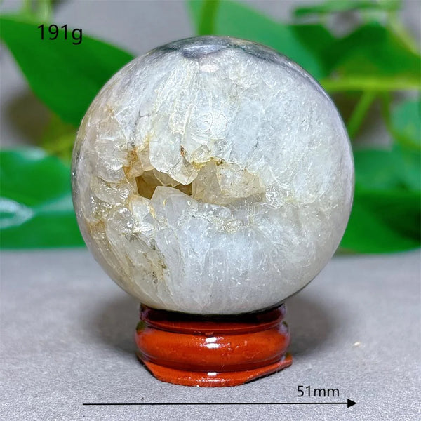 Black Silk Agate Ball-ToShay.org