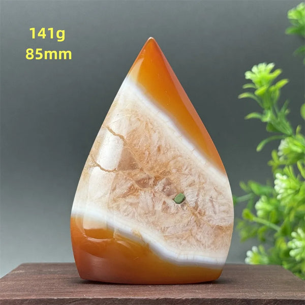 Red Carnelian Striped Agate-ToShay.org