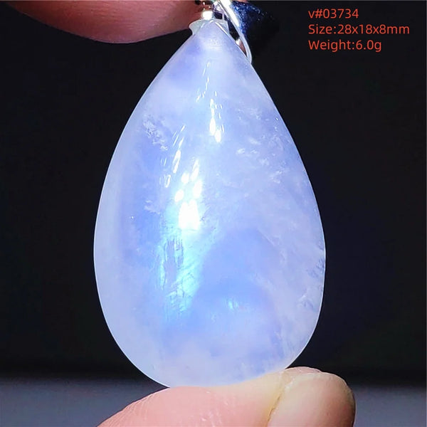 Blue Light Moonstone Pendant-ToShay.org