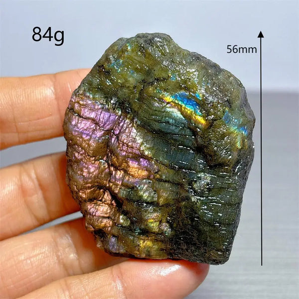 Blue Rainbow Labradorite Crystal-ToShay.org