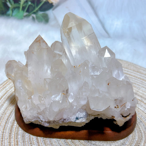 Clear Quartz Crystal Cluster-ToShay.org