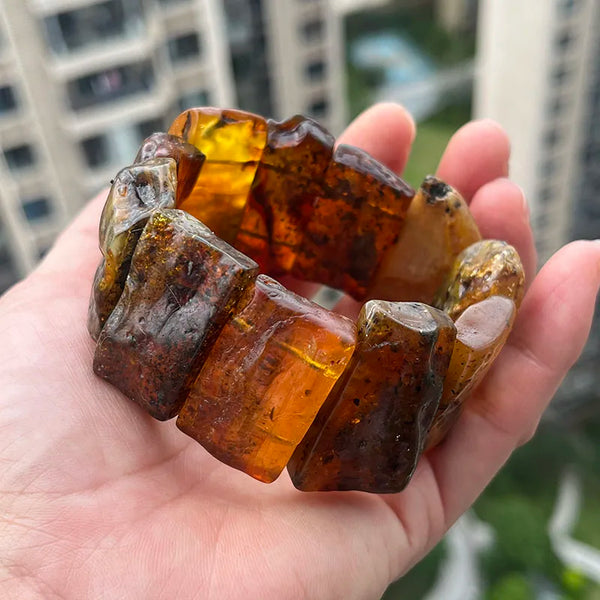 Yellow Amber Bracelet-ToShay.org