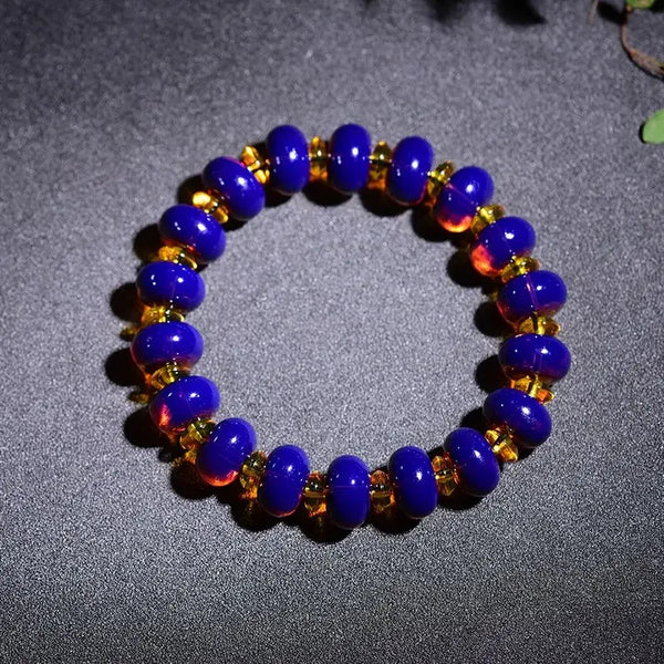 Purple Amber Bracelet-ToShay.org
