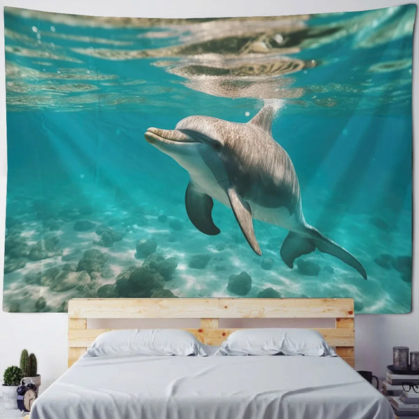 Dolphin Tapestry-ToShay.org