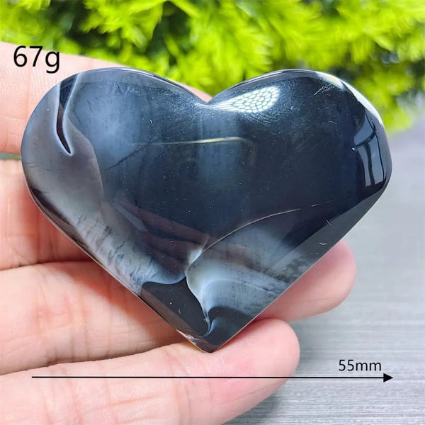 Black Agate Heart-ToShay.org