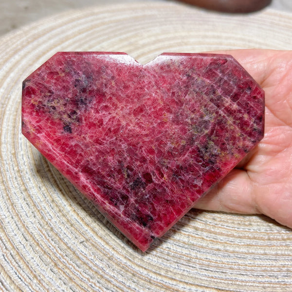 Pink Rhodonite Heart-ToShay.org