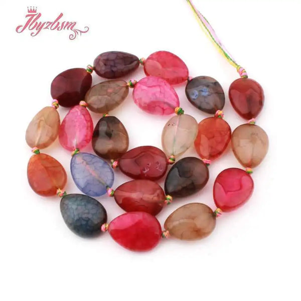 Mixed Cracked Agate Beads-ToShay.org