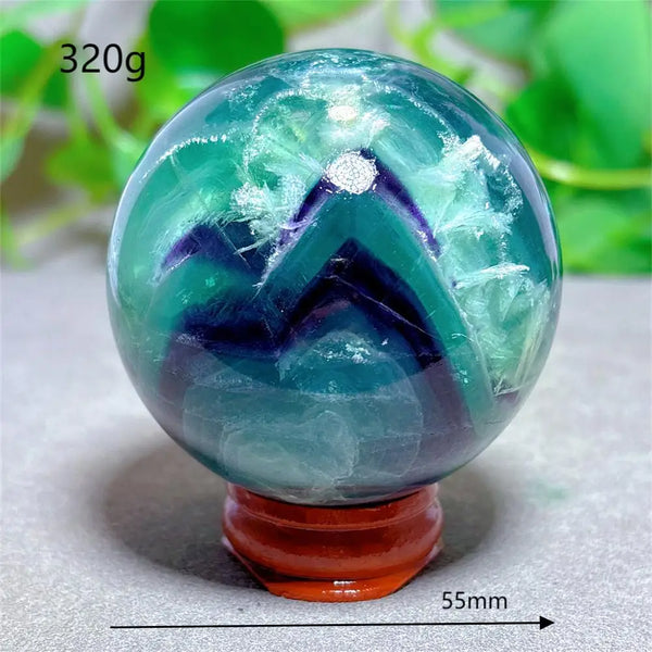 Green Fluorite Ball-ToShay.org
