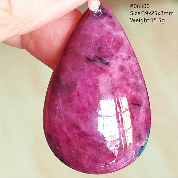 Red Ruby Zoisite Light Pendant-ToShay.org