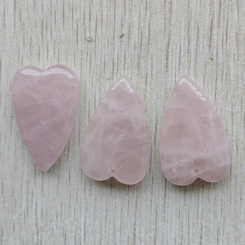 Pink Rose Quartz Hearts-ToShay.org