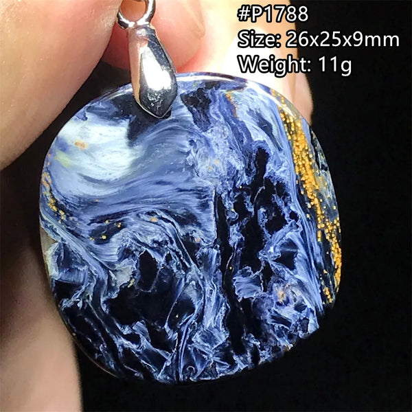 Blue Pietersite Pendant-ToShay.org