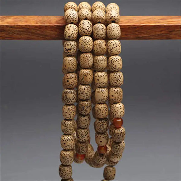 Brown Bodhi Bead Mala-ToShay.org