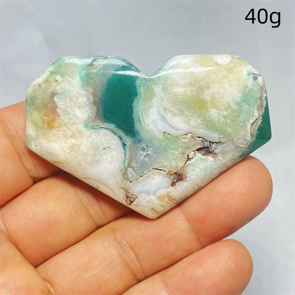 Green Cherry Blossom Agate-ToShay.org