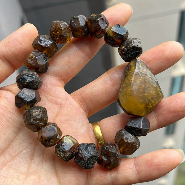 Yellow Amber Bracelet-ToShay.org
