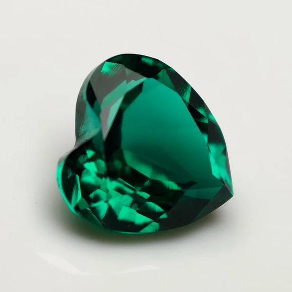 Green Emerald Diamond Heart-ToShay.org