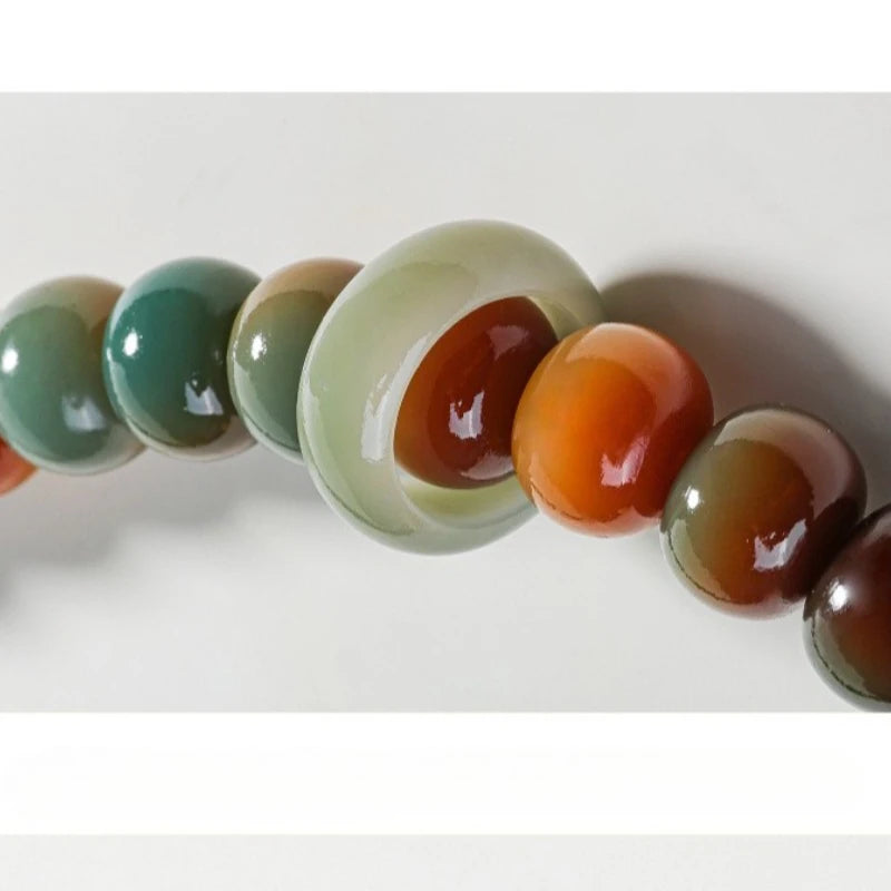 Green Bodhi Prayer Beads-ToShay.org