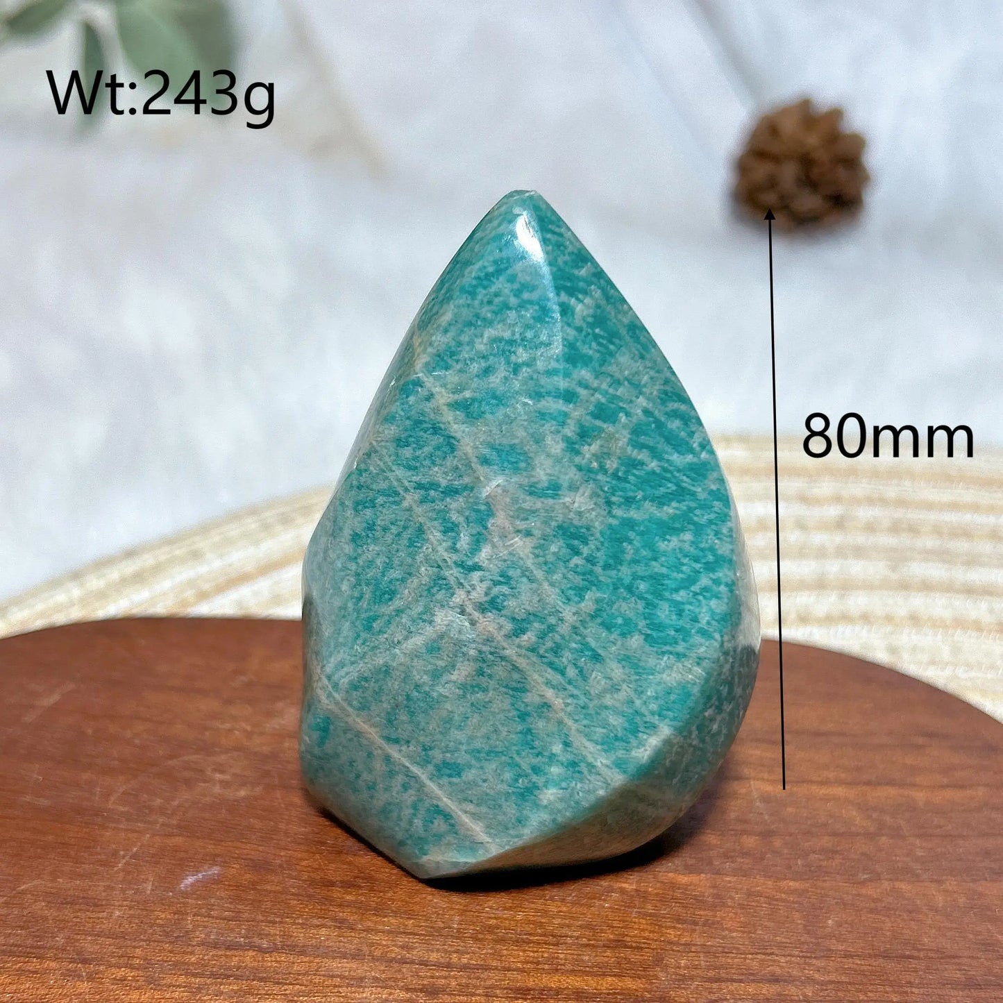Blue Amazonite Flame-ToShay.org