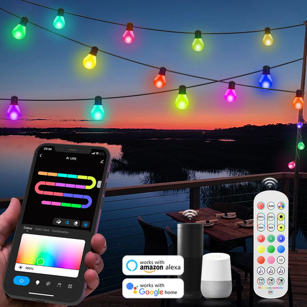 Bulb String Lights-ToShay.org