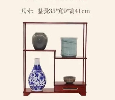 Wood Display Shelf-ToShay.org