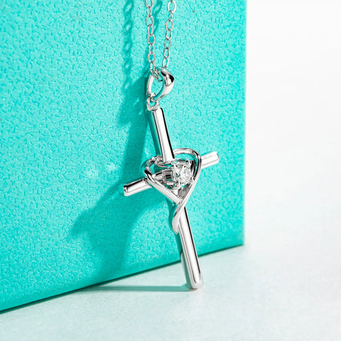 Diamond Cross Pendant-ToShay.org