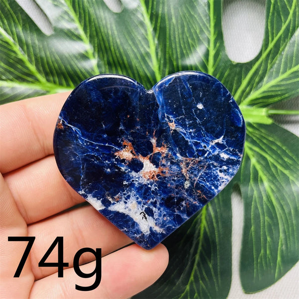 Blue Sodalite Heart-ToShay.org