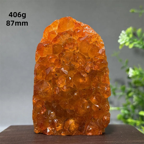 Orange Citrine Cave Cluster-ToShay.org