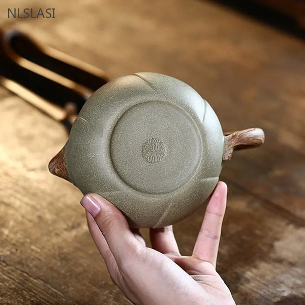 Lotus Clay Teapot-ToShay.org