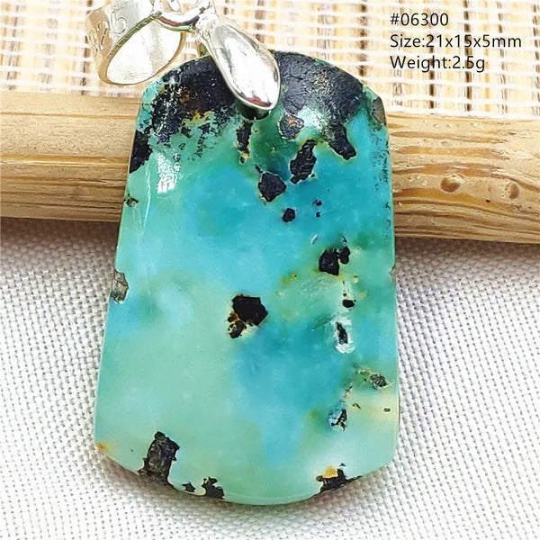 Green Turquoise Pendant-ToShay.org
